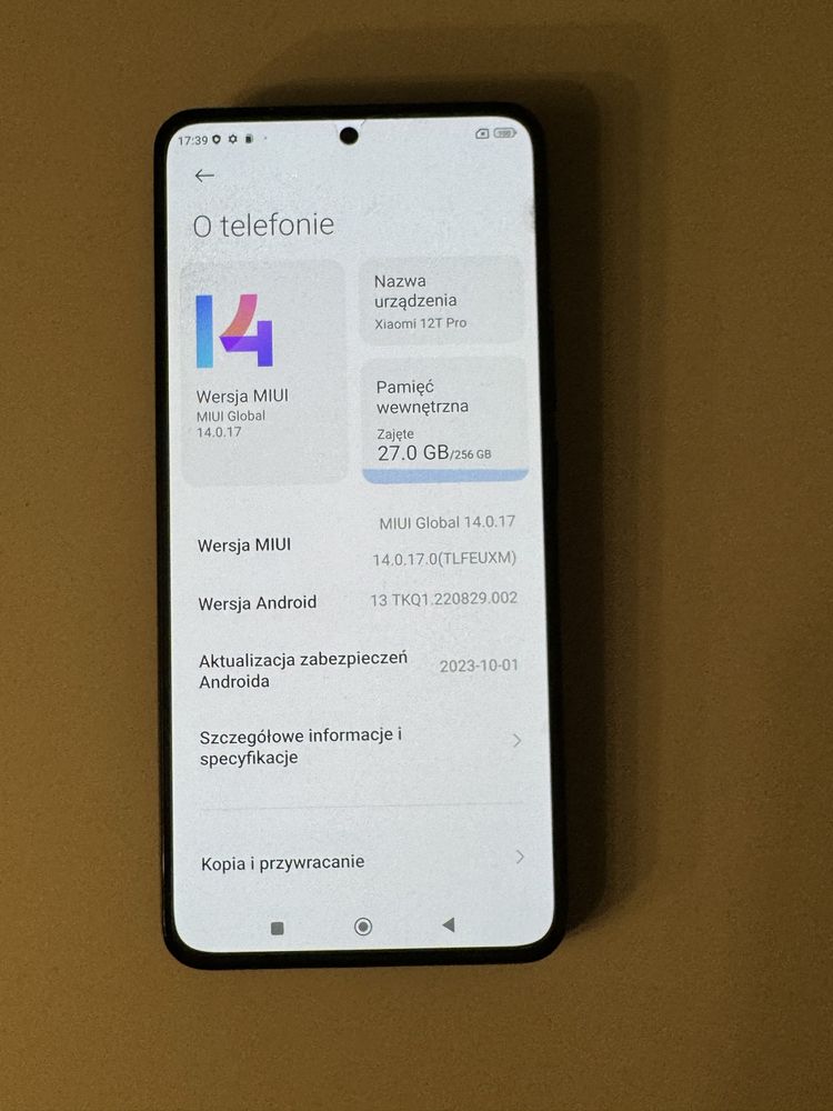 Xiaomi 12T PRO goraco polecam