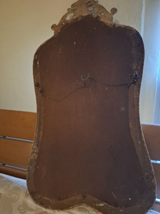 Espelho vintage dourado