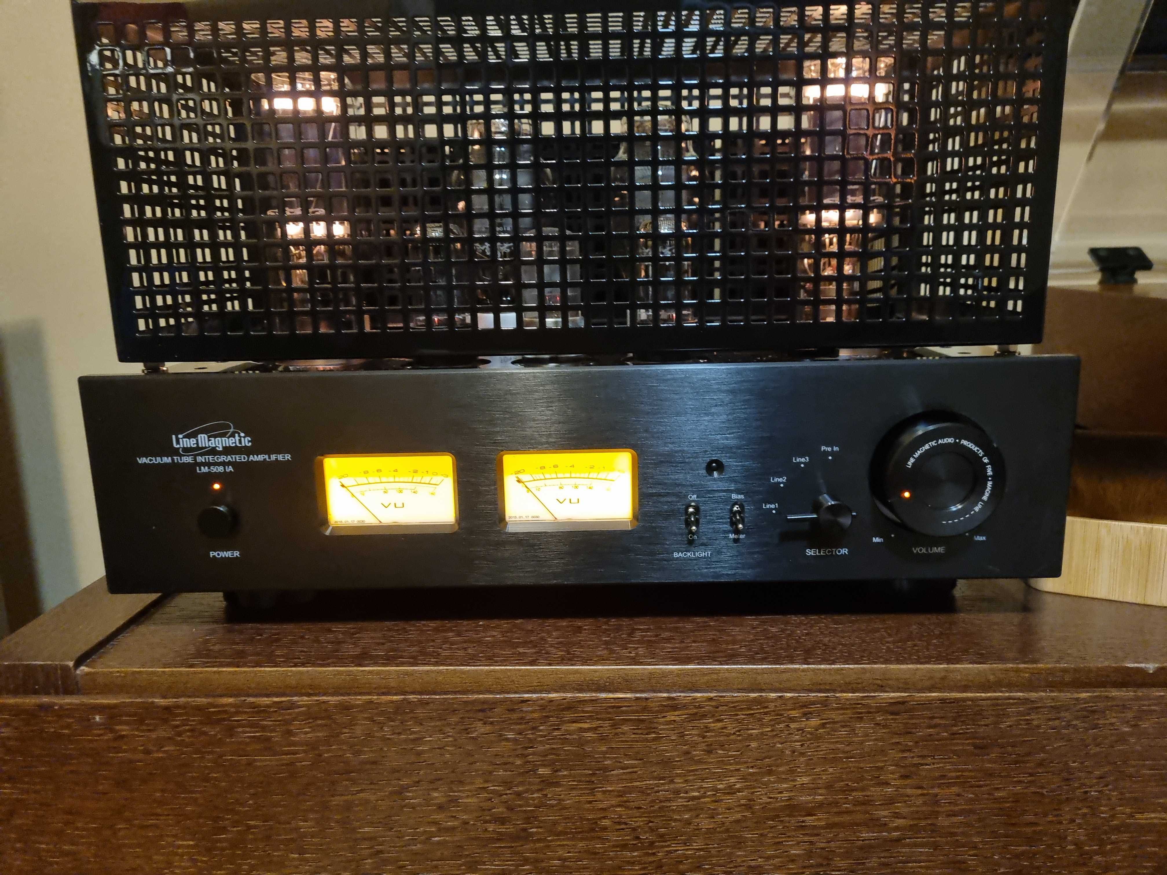 Wzmacniacz lampowy Line Magnetic LM 508 IA Single Ended