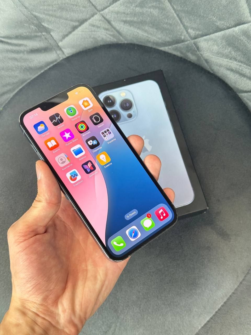 Apple iphone 13 pro 256 sierra blue айфон 13 про 256 гб neverlock