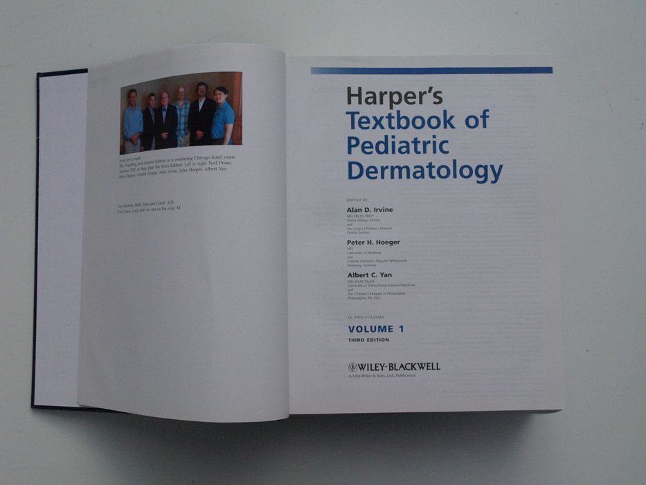 Harper's Textbook of Pediatric Dermatology, 3rd Edition  Vol. 1 & 2