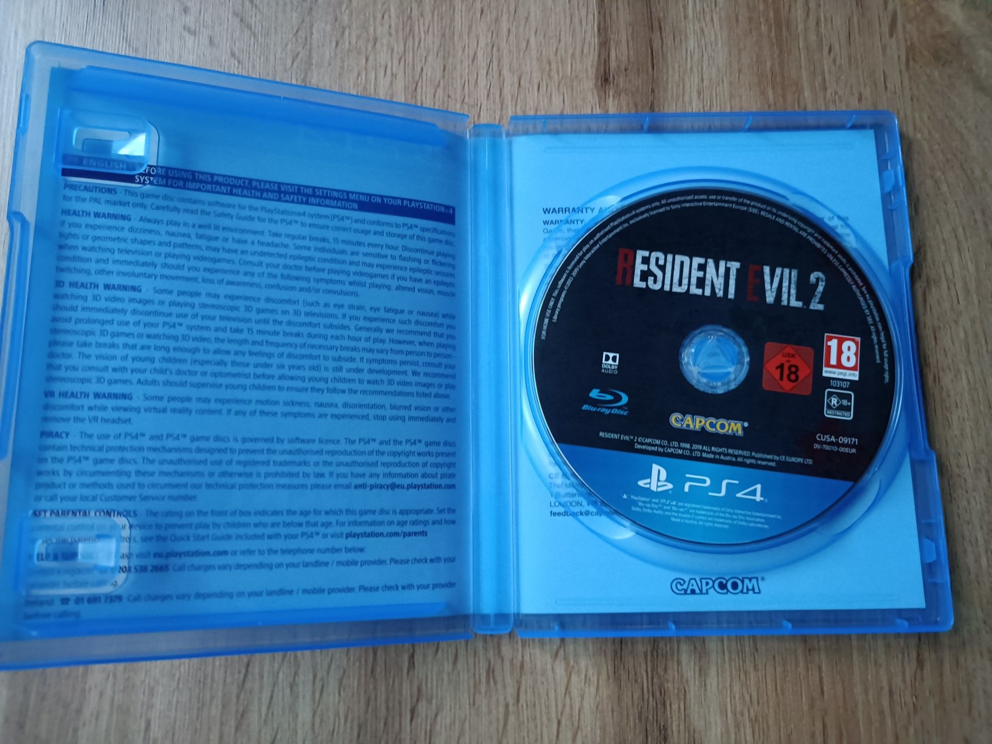 Resident Evil 2 Remake PS4