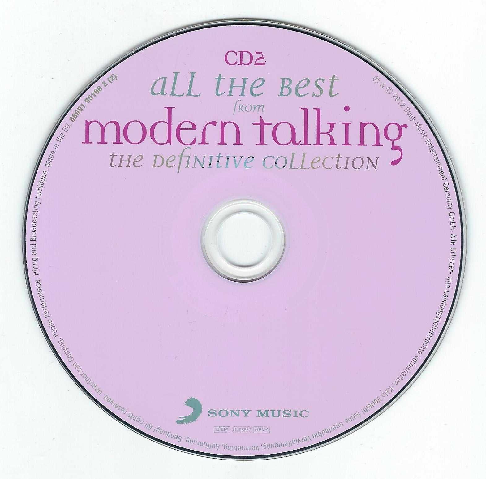 3 CD Modern Talking - All The Best-The Definitive Collection (2012)