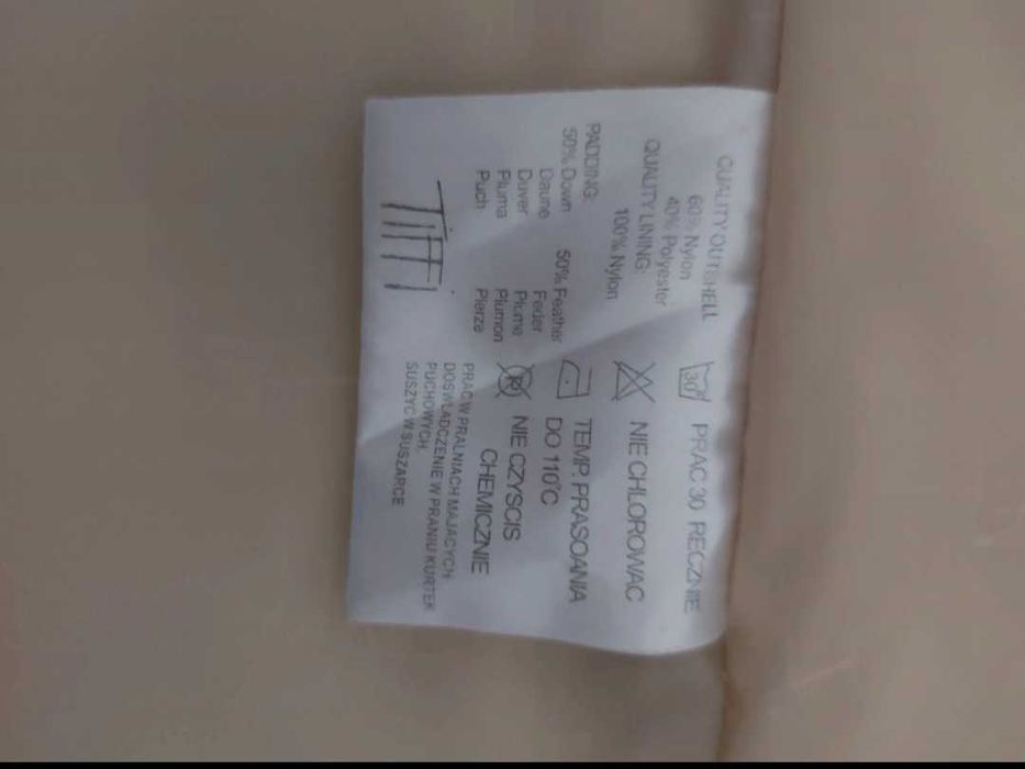 Długa puchowa kurtka Tiffi