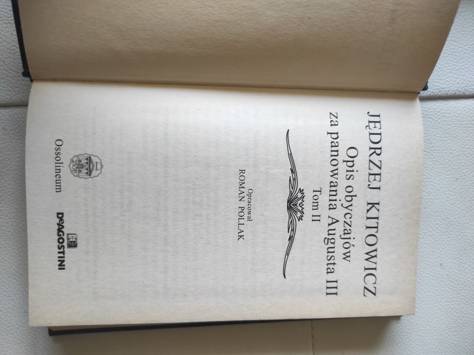 Kitowicz opis obyczajów za panowania Augusta III