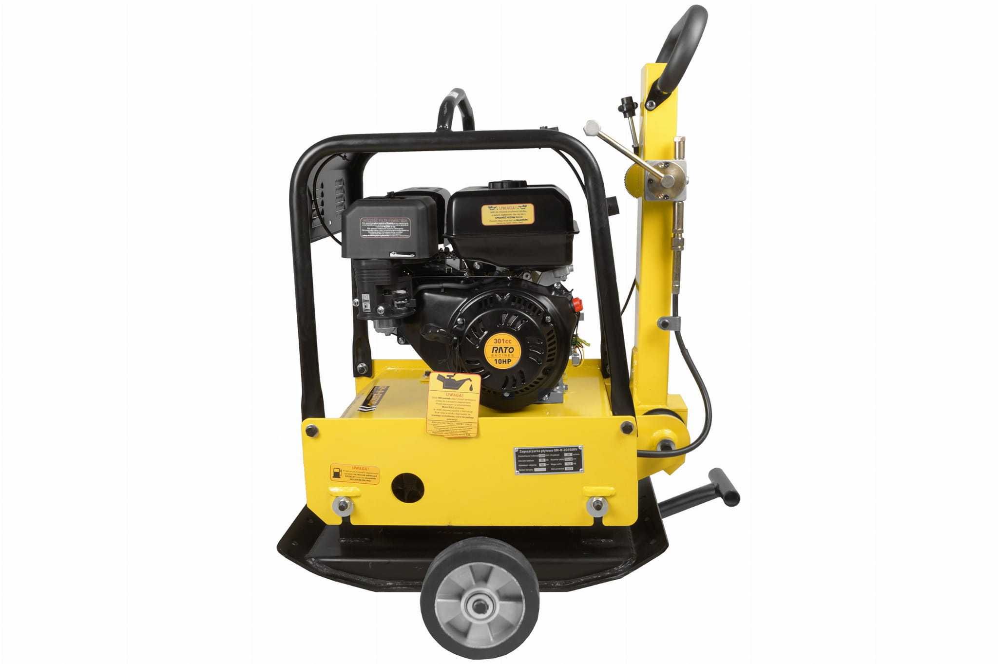 Zagęszczarka spalinowa z rewersem 150kg 10HP GM-R-ZG150RV|WYSYŁKA|