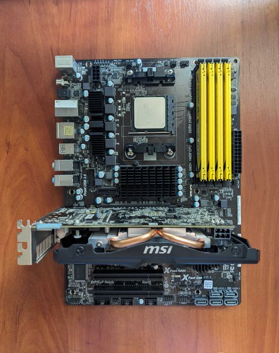 fx 6350, 16gb NaVi edition, MSI r7 260x Продам комплектом або окремо