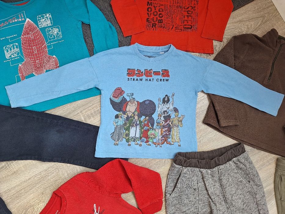 Lote, roupa, outono ou inverno, 6-7 anos