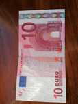 Nota de 10 euros da primeira série
