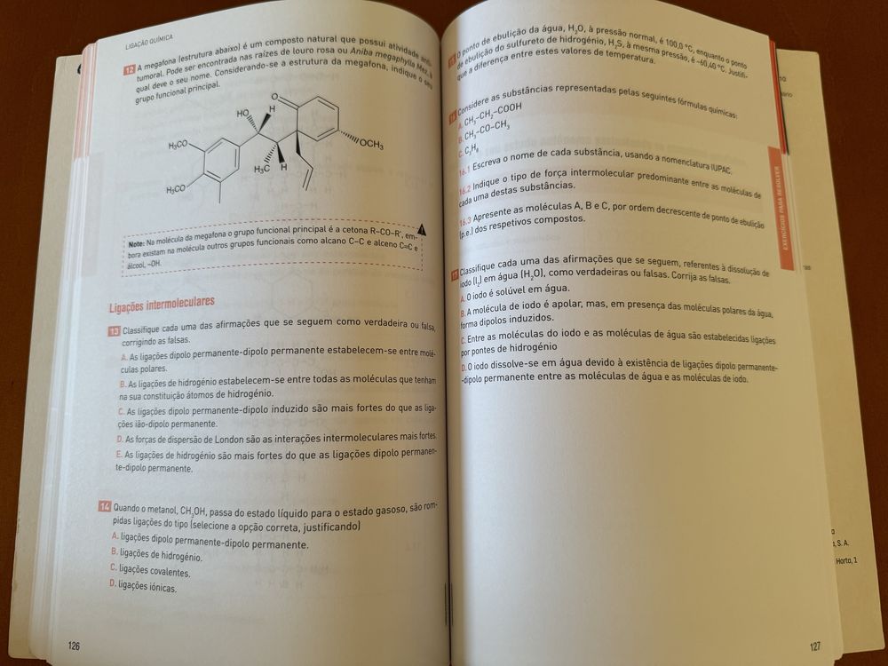 Exercícios de química 10 raiz editora