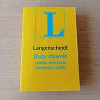 Słownik niemieckiego z dodatkami 60 000 haseł 600 stron Langenscheidt
