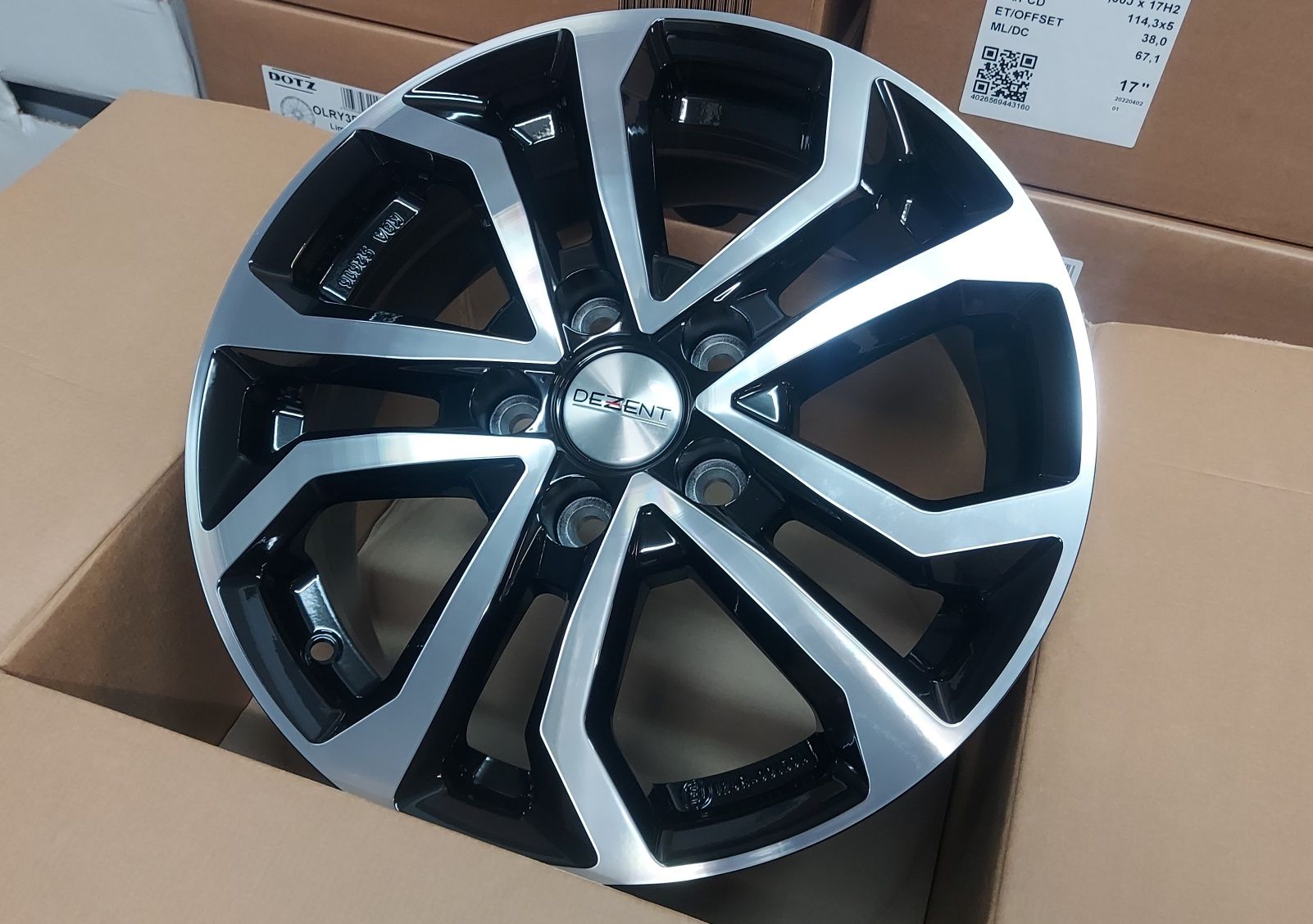 NOWE Alufelgi 16" 5x114.3 6.5j ET45 POLER Hyundai Kia Mazda honda