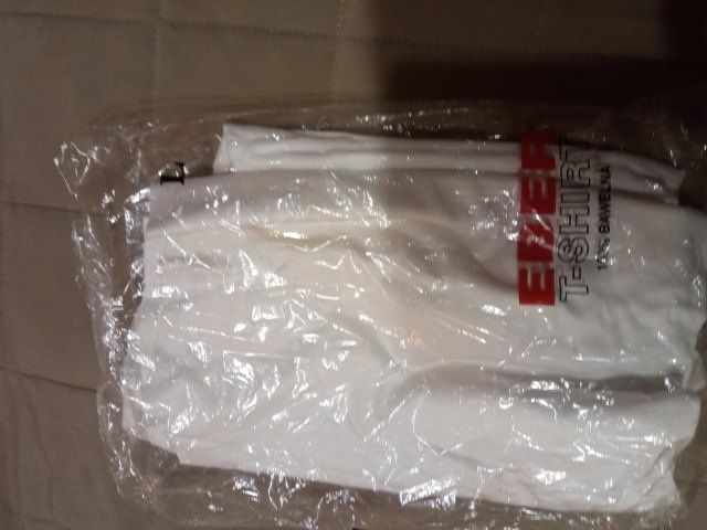 Podkoszulki męskie białe bawełniane