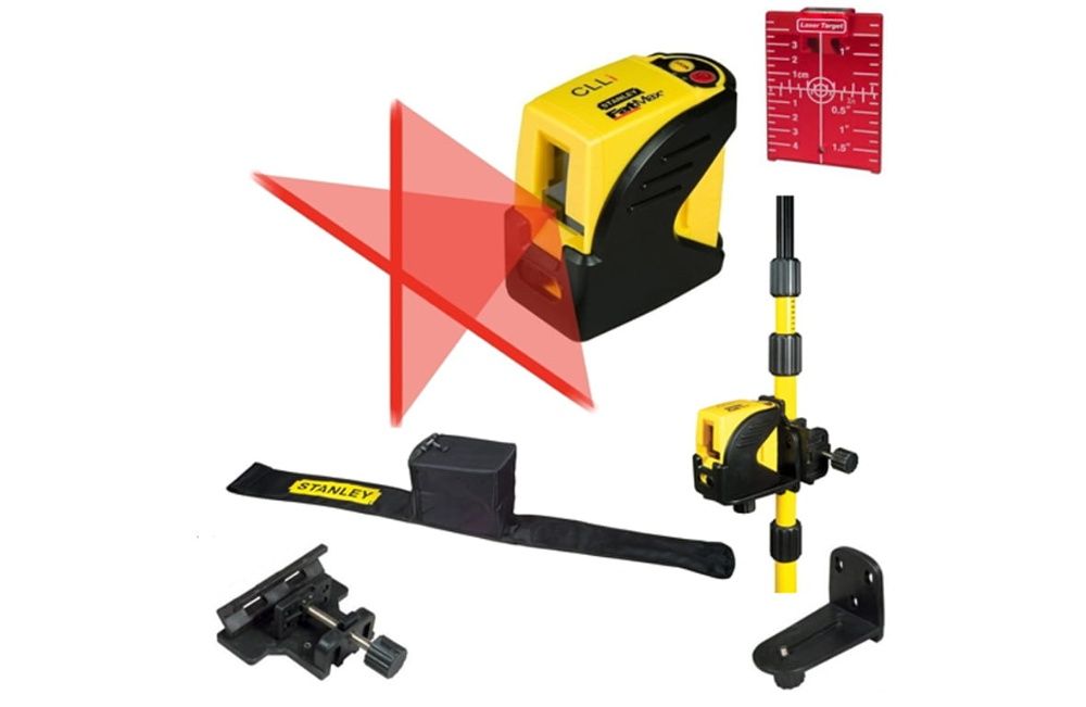 Stanley Laser krzyżowy FatMax CLLi z tyczką 1-77-123