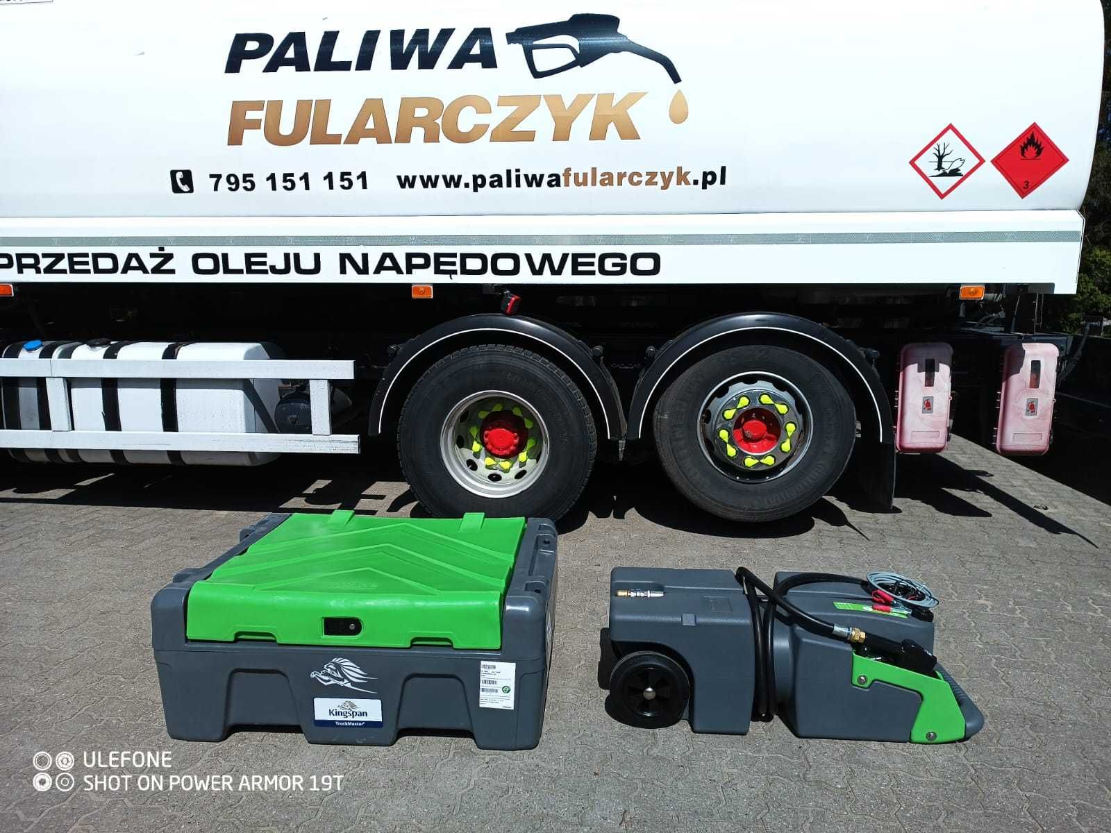 Mobilny Zbiornik Paliwa ON Oleju Napędowego KINGSPAN TROLLEY 100 L.