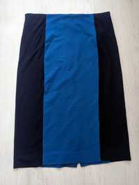 Spódnica ołówkowa Tatuum granatowo-niebieska