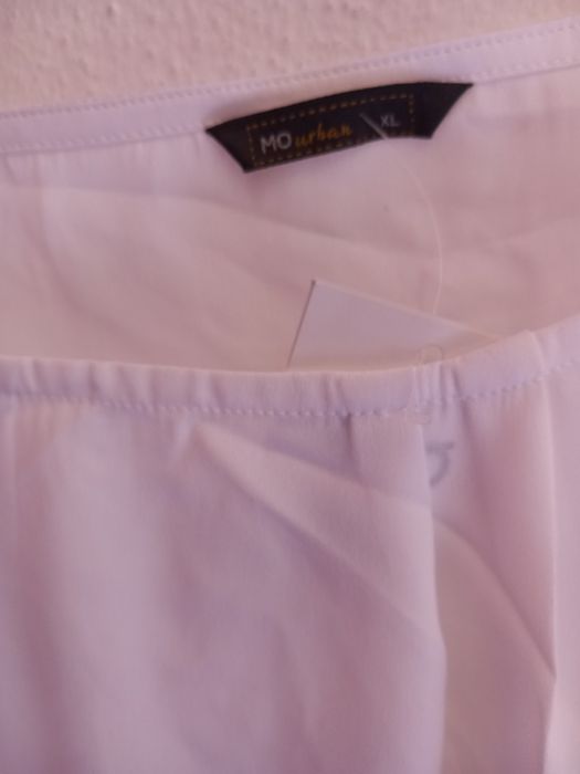 Blusa Branca MO tamanho XL