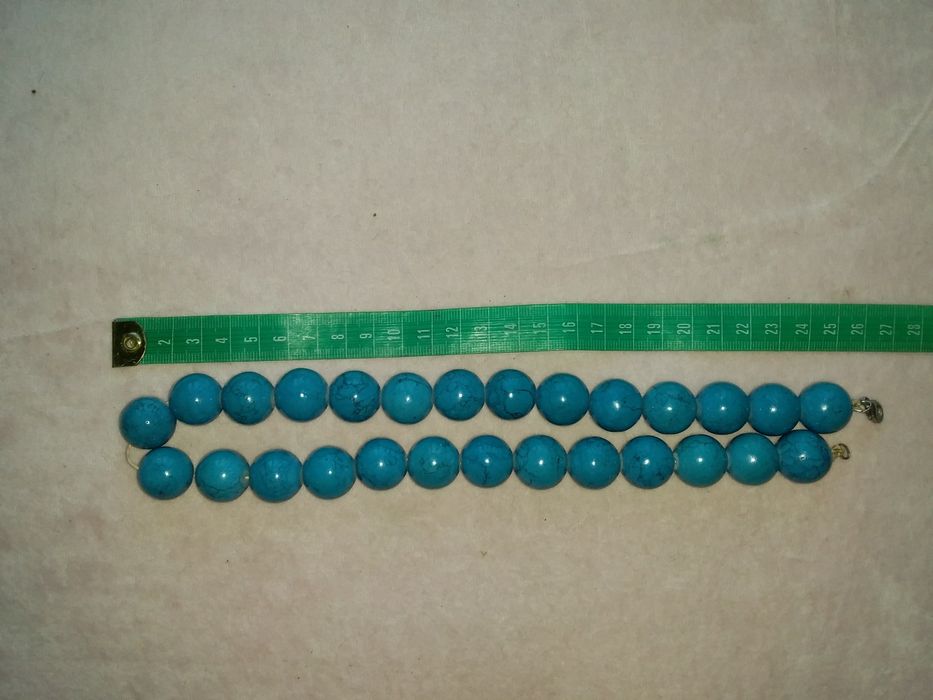 Бусы бирюза