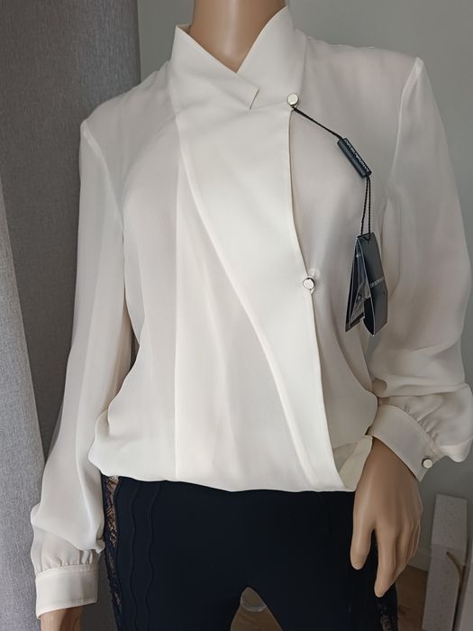 Emporio Armani - bluzka wizytowa,  jedwabna
