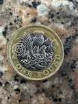 Moeda One Pound ELIZABETH II 2016