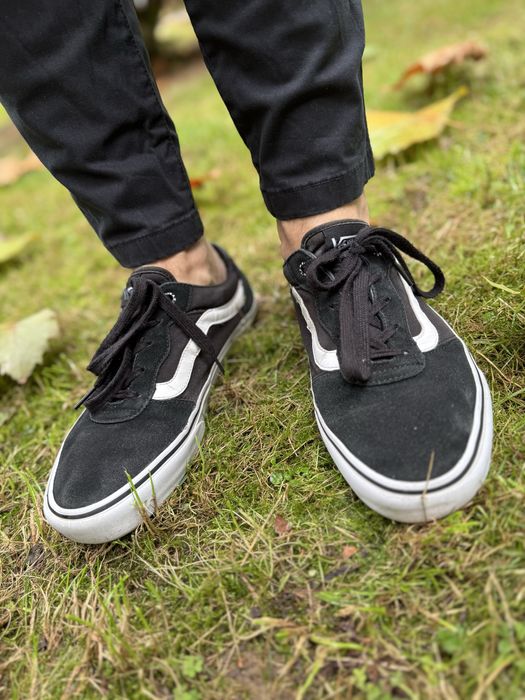 Buty czarno-białe Vans męskie
