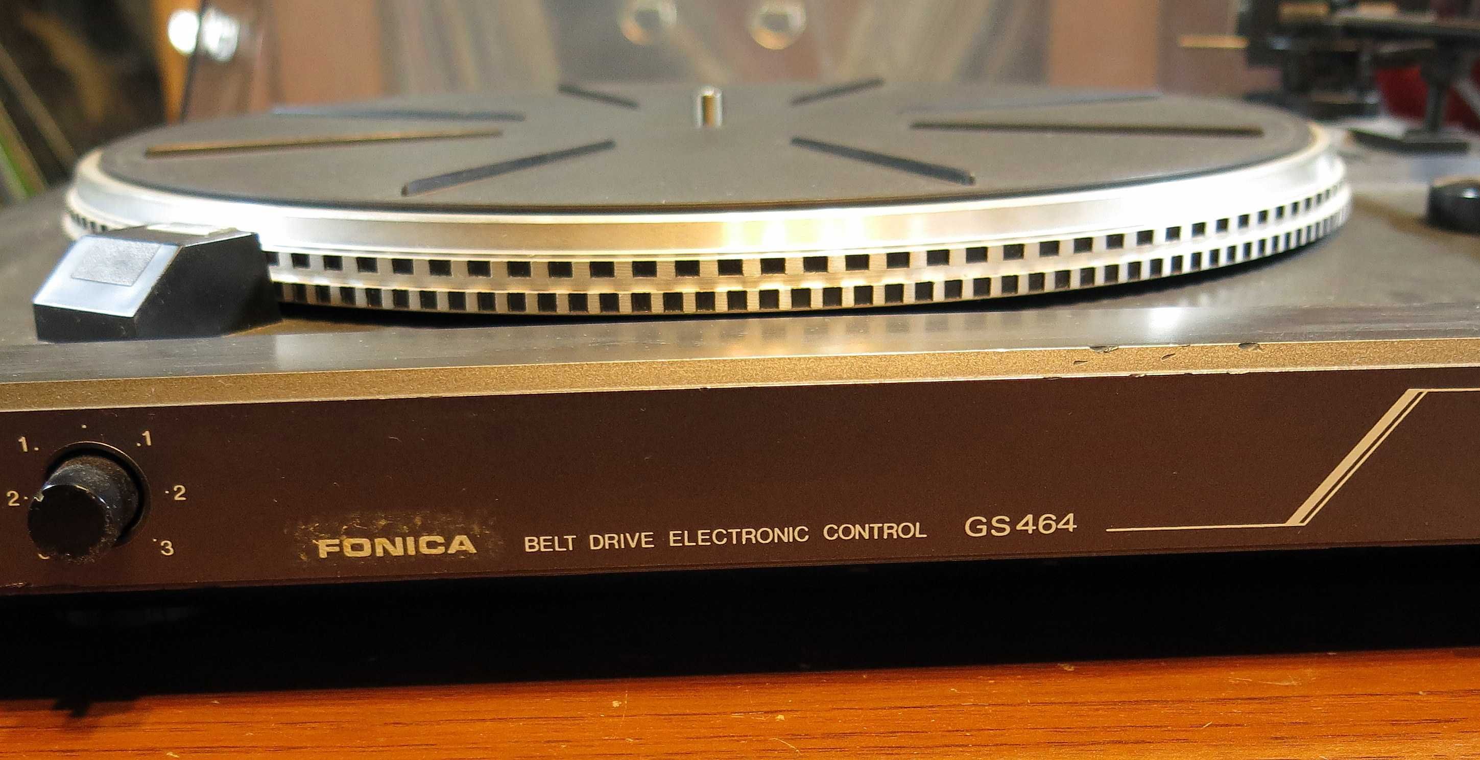 Gramofon Unitra GS 464 Bernard grafitowy