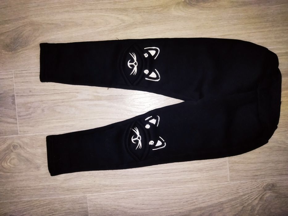 Теплые лосины на девочку 4-5 лет