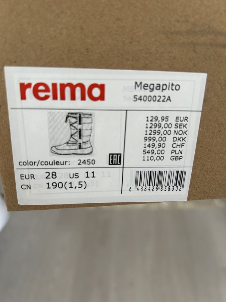 Sniegowce nowe Reima