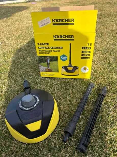 Мінімийка Керхер для авто Karcher K5 Basic + щітка для бруківка Т5