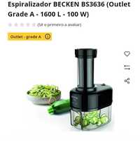 Espiralizador BECKEN BS3636 (Grade A - 1600 L - 100 W)