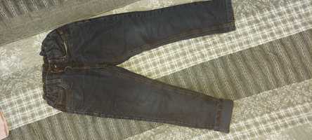 Spodnie jeansy ocieplane