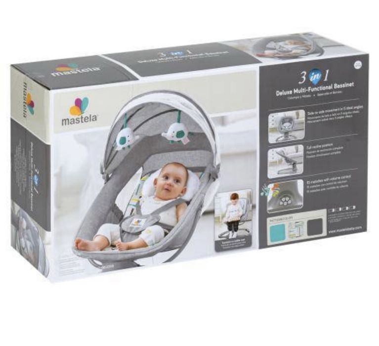 Заколисуючий центр шезлонг-гойдалка Mastela