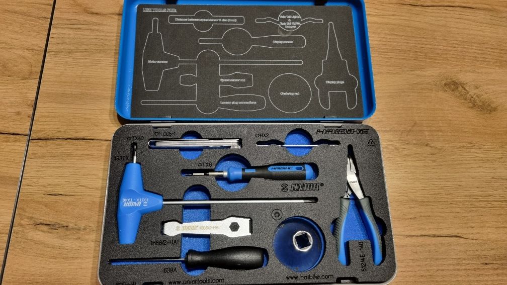 Nowa skrzynka narzędziowa FLYON tool box do silników w rowerach Haibik