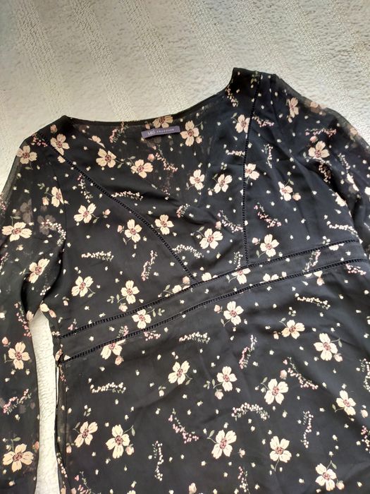 Marks &Spencer piękna sukienka w kwiaty duża 44 Okazja Tanio