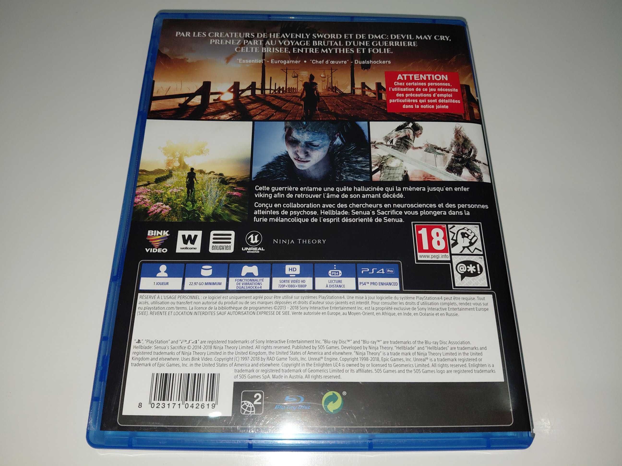 ps4 HELLBLADE SENUA'S SACRIFICE po polsku, fabuła nordyckie klimaty