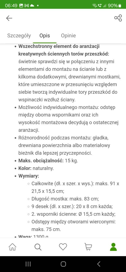 Zestaw ścianka dla kota wiszące legowisko