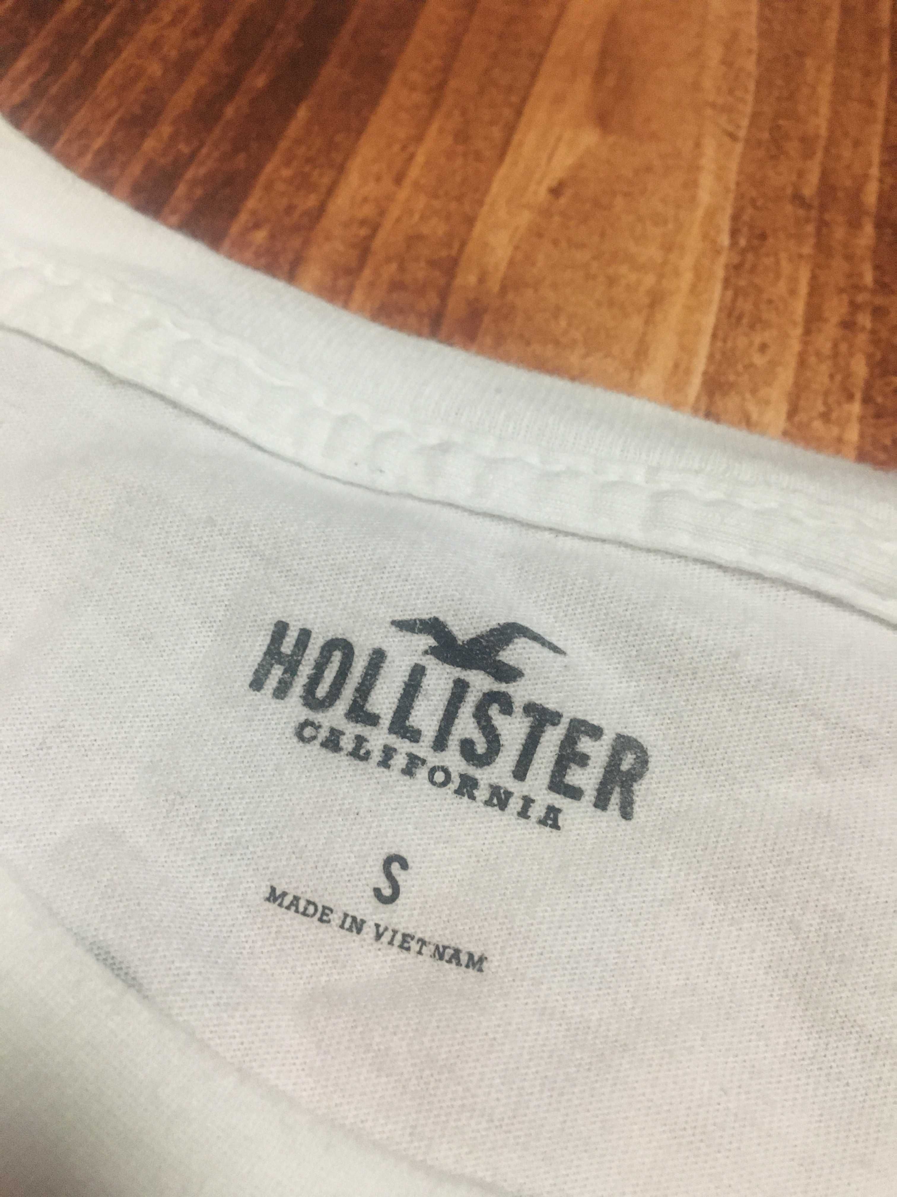 HOLLISTER r.S oryginalna koszulka longsleeve męska stan BDB