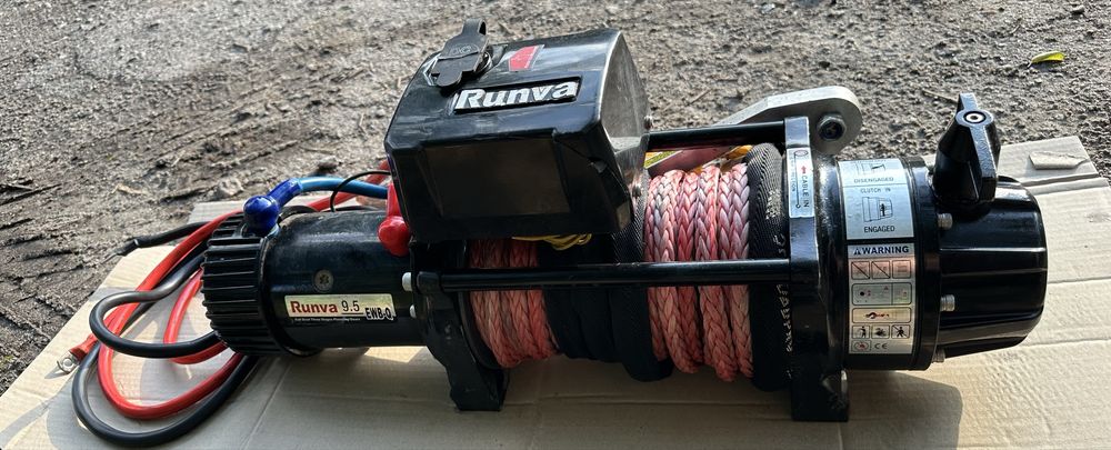 Електрична лебідка Runva EWB 9500-Q(синтетичний трос)