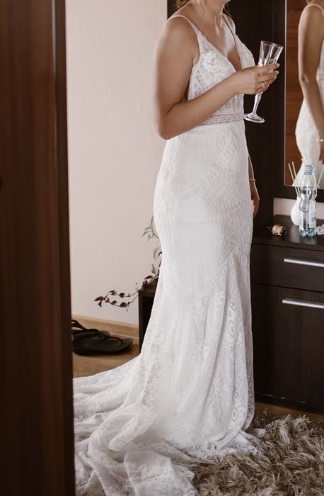 Suknia ślubna boho Lilian West 66136