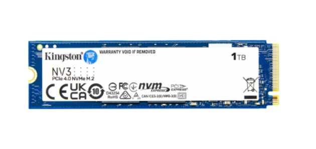 Накопичувач SSD M.2 2280 1TB Kingston (SNV3S/1000G)