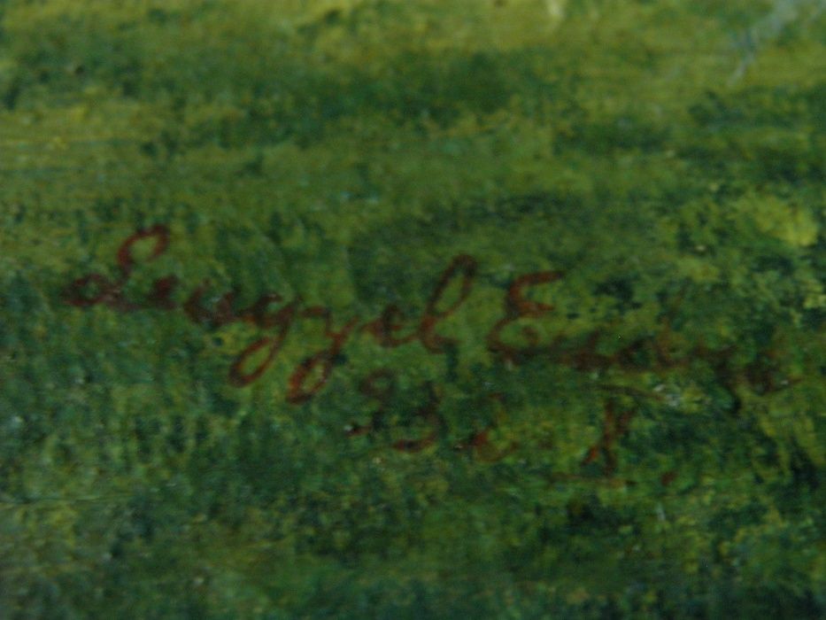 Картина 1932г. масло подпись
