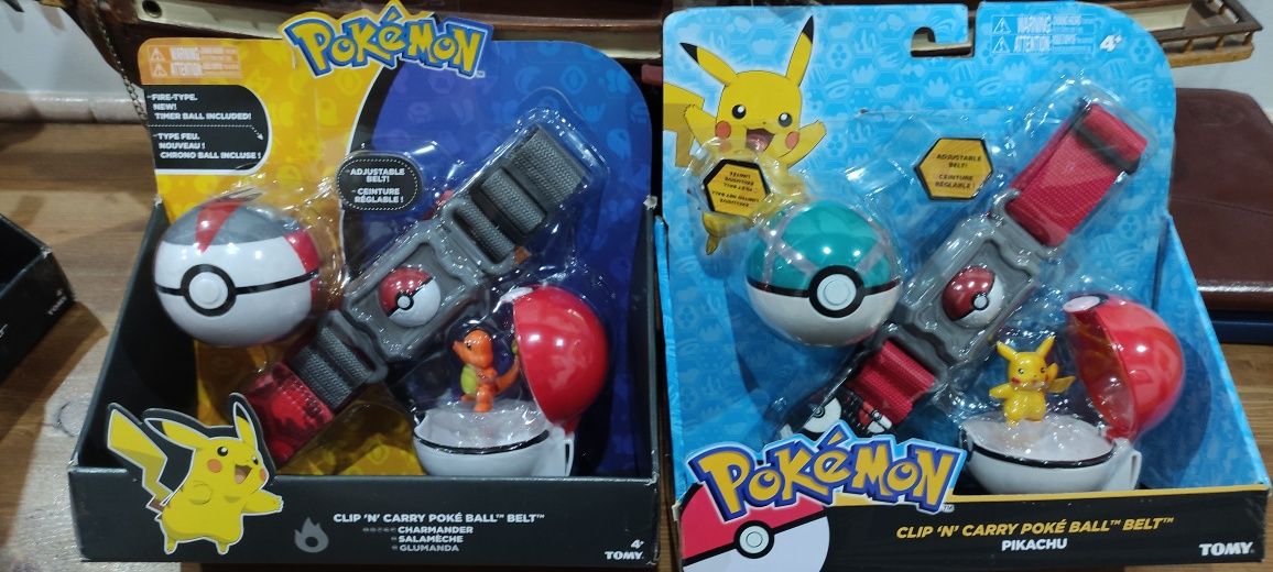 Bolas Pokémon, saco com 24 bonecos, cintos