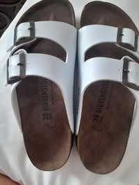 Birkenstock biale klapki damskie 39