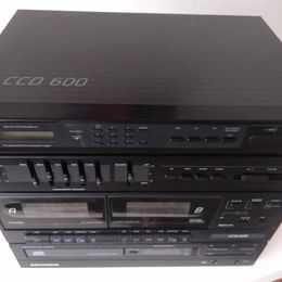 Grundig Aparelhagem HiFi CCD 600 com colunas originais