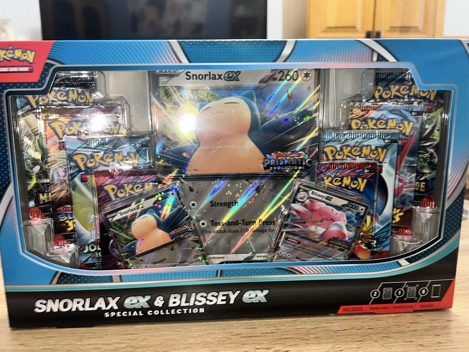 Pokemon TCG: Snorlax Ex & Blissey​ Ex, Special Collection