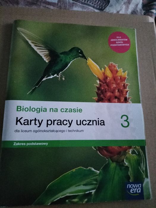 Biologia na czasie 3 karta pracy ucznia