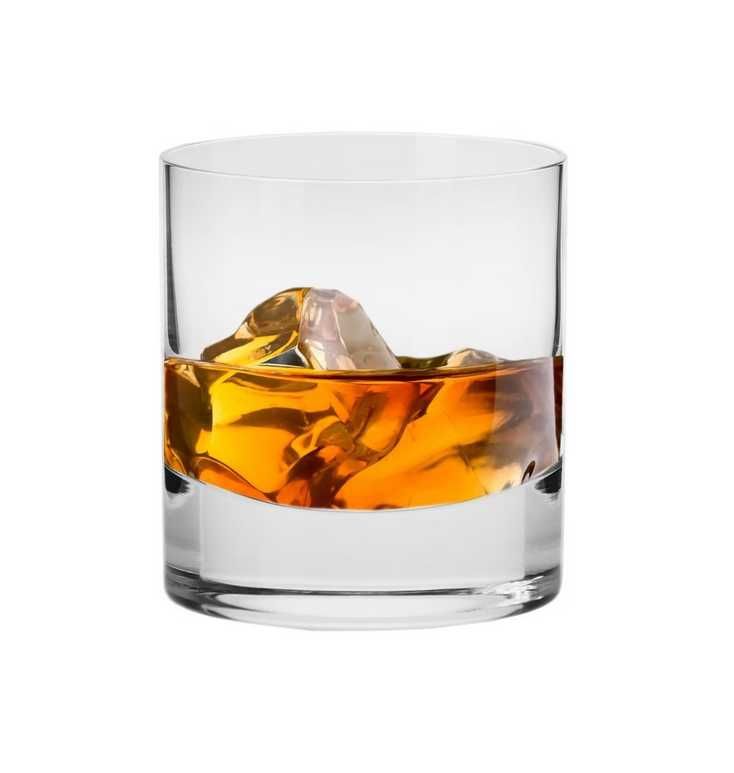 Komplet nowych ręcznie wyk. szklanek do whisky Krosno Glass Sterling