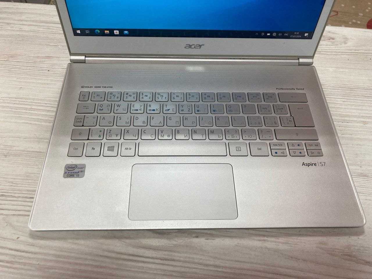 Ноутбук Aser Aspire S7