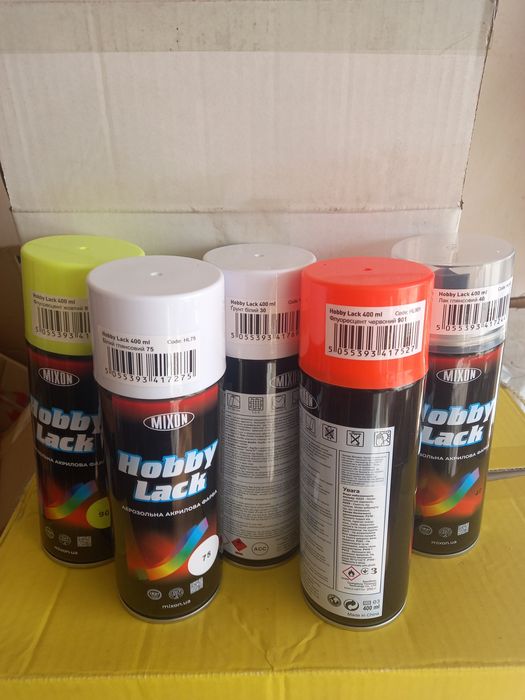 Продам фарбу Mixon "Hobby Lack"