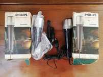 Conjunto de 2 Microfones Philips N8302, de 1968